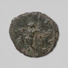 Römische Münze | Foto: Michael Schmahl (© Landesamt für Archäologie Sachsen)