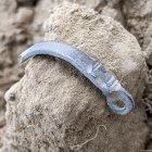 Fibel Bruchstück silber | Foto: Uwe Schroeder (© Landesamt für Archäologie Sachsen)