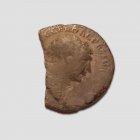 Römische Münze | Foto: Sergej Wolf (© Landesamt für Archäologie Sachsen)