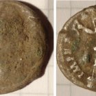 Römischer Silberdenar | Foto: Landesamt für Archäologie (LfA) (© Landesamt für Archäologie Sachsen)