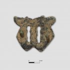 Buchstabenbeschlag | Foto: Uwe Schroeder (© Landesamt für Archäologie Sachsen)