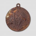 Medaille | Foto: Uwe Schroeder (© Landesamt für Archäologie Sachsen)