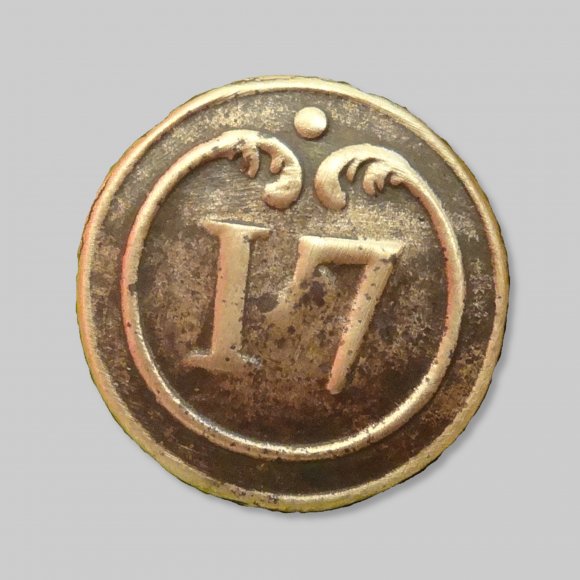 Regimentsknopf  17 | Foto: Michael Schmahl (© Landesamt für Archäologie Sachsen)