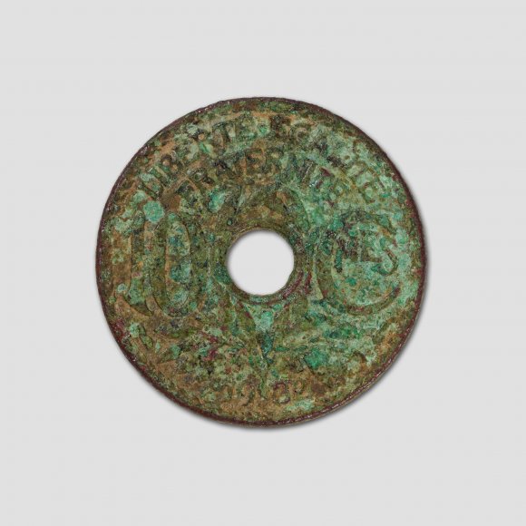 10 Centimes | Foto: Uwe Schroeder (© Landesamt für Archäologie Sachsen)