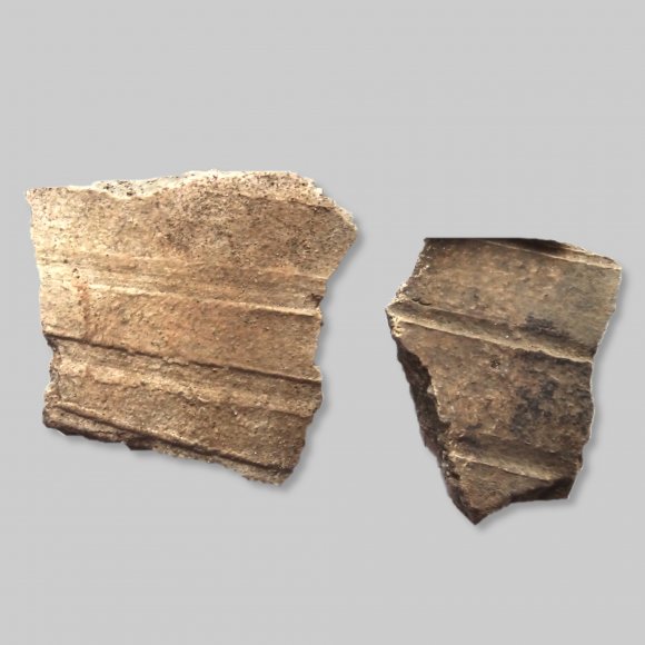 Scherbe slawisch | Foto: Michael Schmahl (© Landesamt für Archäologie Sachsen)