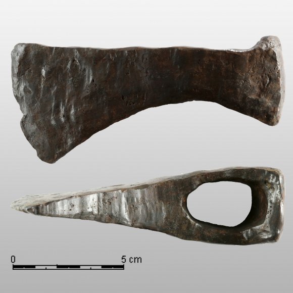 germanische Axt | Foto: LfA Sachsen (© Landesamt für Archäologie Sachsen)