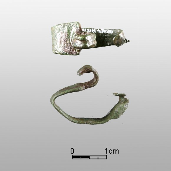 Fibel verformt | Foto: LfA Sachsen (© Landesamt für Archäologie Sachsen)