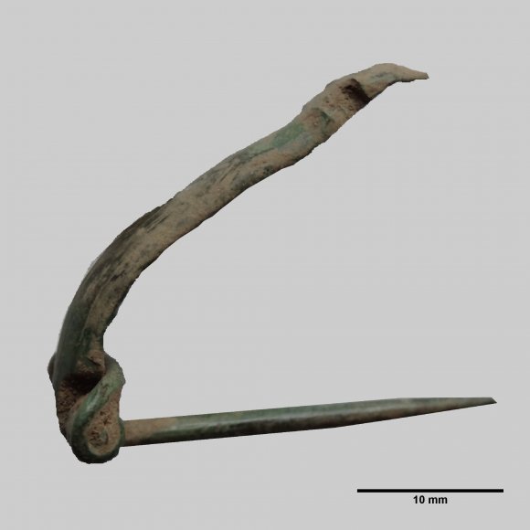 Fibel | Foto: Michael Schmahl (© Landesamt für Archäologie Sachsen)