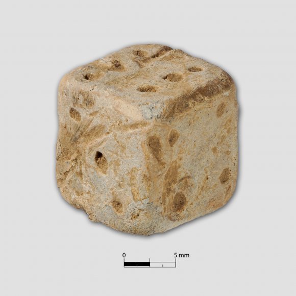 Bleiwürfel | Foto: Uwe Schroeder (© Landesamt für Archäologie Sachsen)