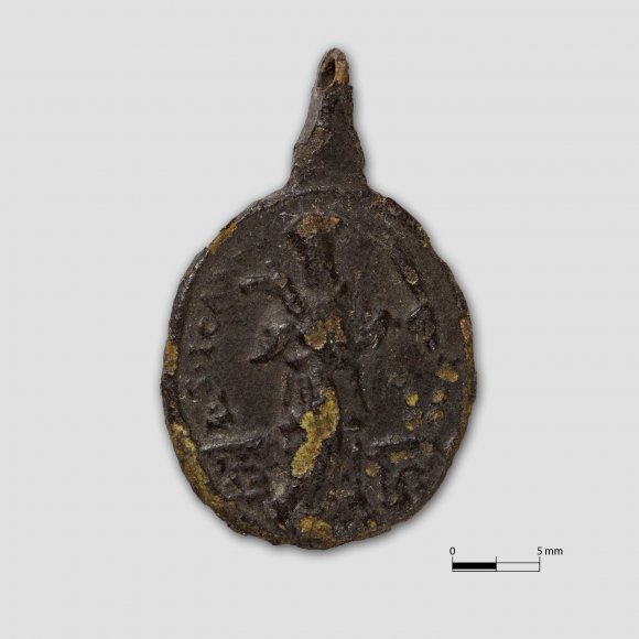 Heiligenanhänger | Foto: Uwe Schroeder (© Landesamt für Archäologie Sachsen)