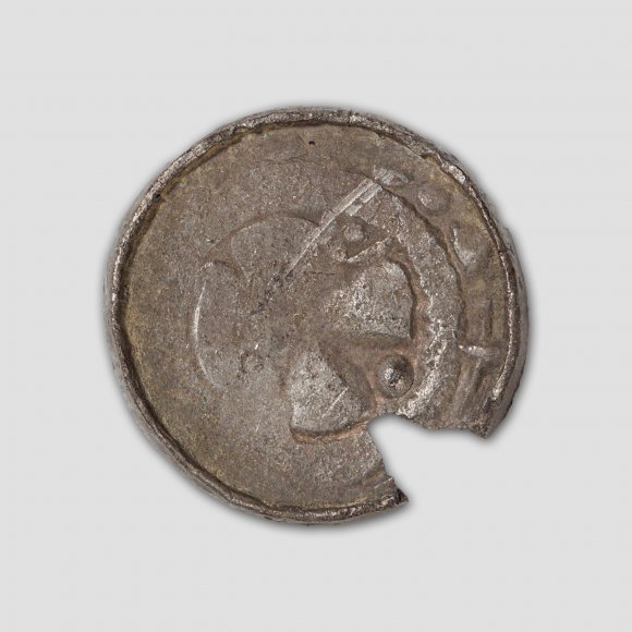 Hochrandpfennig | Foto: Uwe Schroeder (© Landesamt für Archäologie Sachsen)