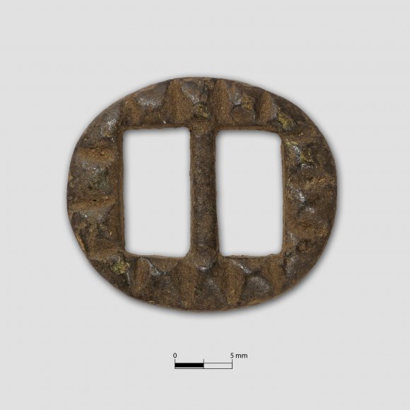 Kleine Schnalle | Foto: Uwe Schroeder (© Landesamt für Archäologie Sachsen)
