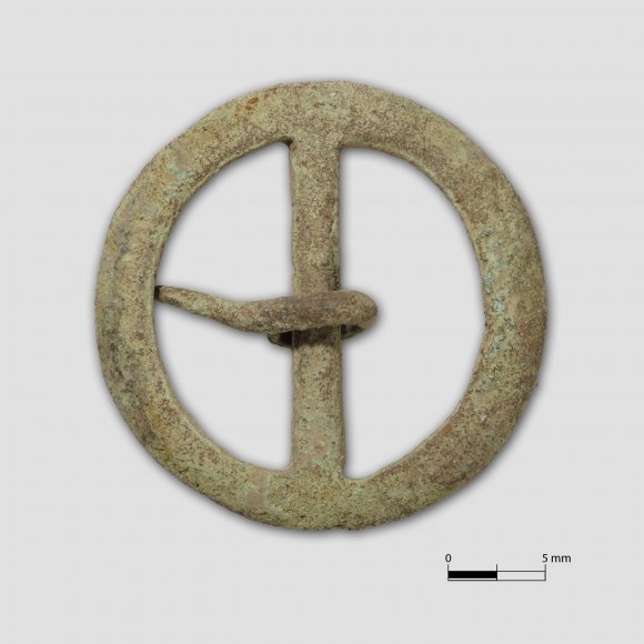 Schnalle mit Dorn | Foto: Uwe Schroeder (© Landesamt für Archäologie Sachsen)