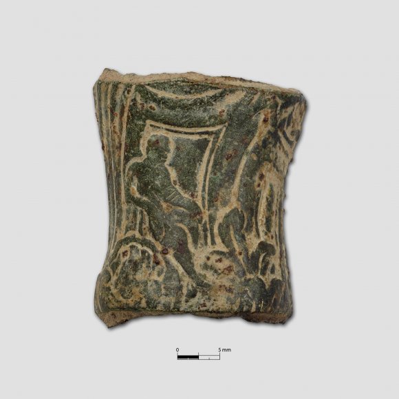 Zierbeschlag | Foto: Uwe Schroeder (© Landesamt für Archäologie Sachsen)