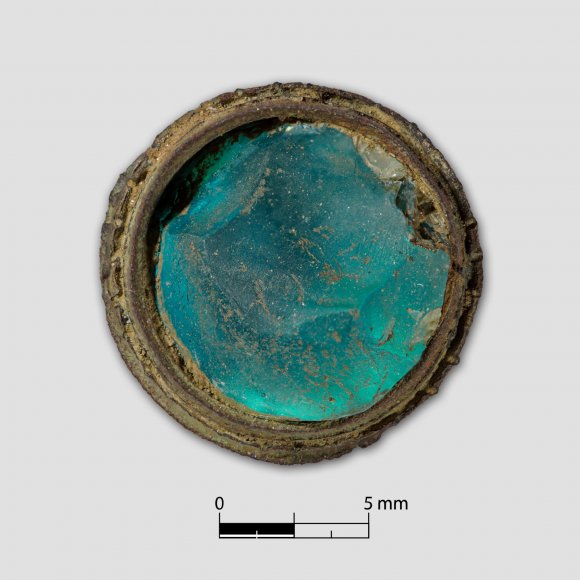 Zierknopf | Foto: Uwe Schroeder (© Landesamt für Archäologie Sachsen)