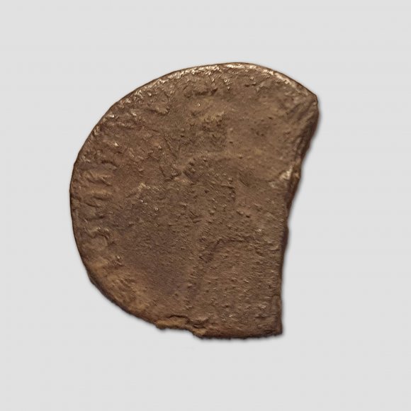 Römische Münze | Foto: Sergej Wolf (© Landesamt für Archäologie Sachsen)