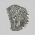 Römische Münze silber | Foto: Michael Schmahl (© Landesamt für Archäologie Sachsen)