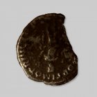 Römische Münze silber | Foto: Michael Schmahl (© Landesamt für Archäologie Sachsen)