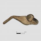 Kleiner Gürtelhaken | Foto: Uwe Schroeder (© Landesamt für Archäologie Sachsen)