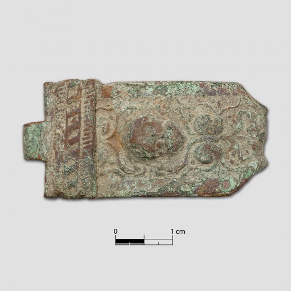 Buchschließe - Buchschließe mit Putte