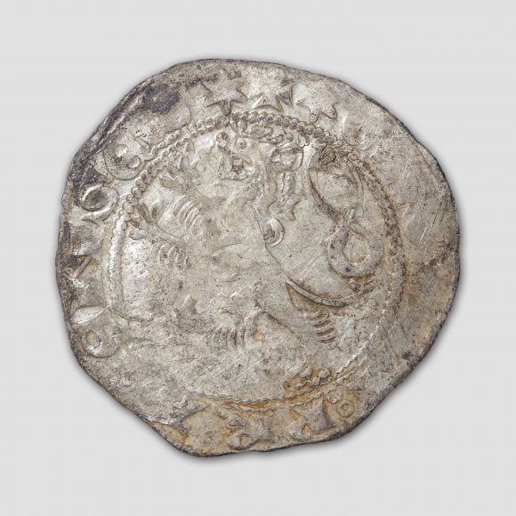 Prager Groschen - Silbermünze (⌀ 27 mm; Gewicht: 3,67 g)